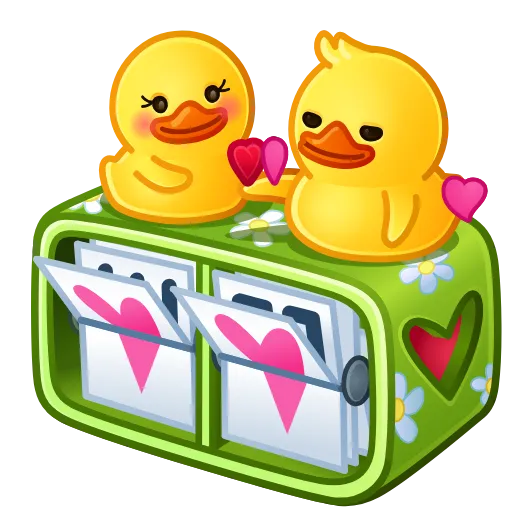📆 Стикер «Crafts Desk Calendar» для Telegram