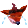 😭 Эмодзи «Crash Bandicoot N» для Telegram