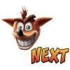 😈 Эмодзи «Crash Bandicoot N» для Telegram