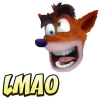 😜 Эмодзи «Crash Bandicoot N» для Telegram