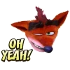 😏 Эмодзи «Crash Bandicoot N» для Telegram