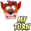 😬 Эмодзи «Crash Bandicoot N» для Telegram
