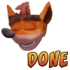 😌 Эмодзи «Crash Bandicoot N» для Telegram