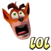 😱 Эмодзи «Crash Bandicoot N» для Telegram