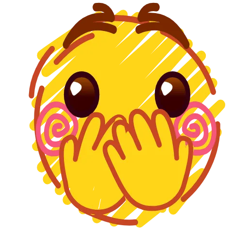 🫣 Эмодзи «Crayons Emoji» для Telegram