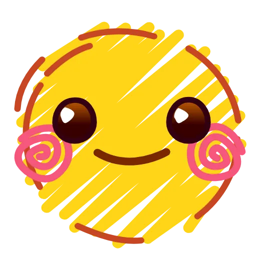 🙂 Эмодзи «Crayons Emoji» для Telegram