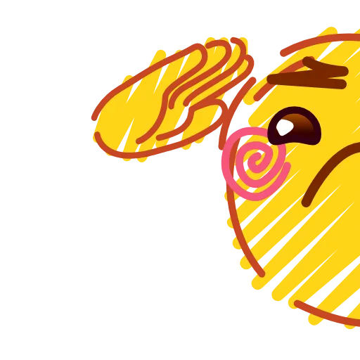 🫡 Эмодзи «Crayons Emoji» для Telegram