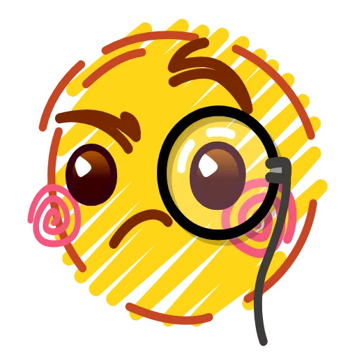 🧐 Эмодзи «Crayons Emoji» для Telegram