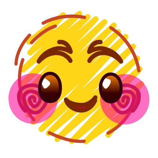 ☺️ Эмодзи «Crayons Emoji» для Telegram