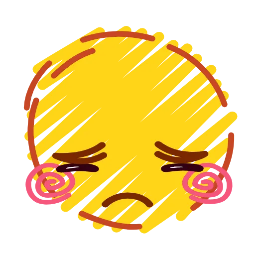 😓 Стикер «Crayons Emoji» для Telegram