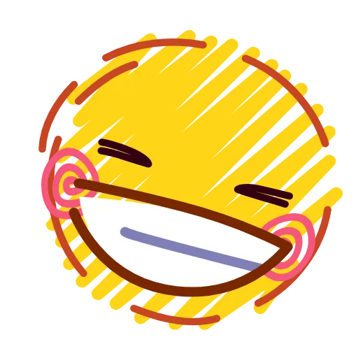 😁 Стикер «Crayons Emoji» для Telegram