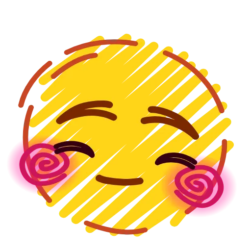 😚 Стикер «Crayons Emoji» для Telegram