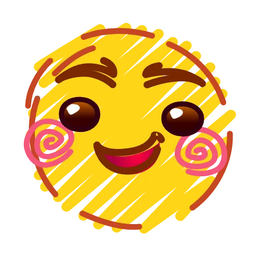 😉 Стикер «Crayons Emoji» для Telegram