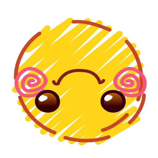 🙃 Стикер «Crayons Emoji» для Telegram