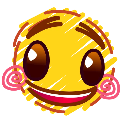 😃 Стикер «Crayons Emoji» для Telegram