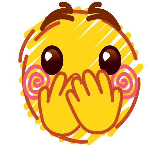 🫣 Стикер «Crayons Emoji» для Telegram