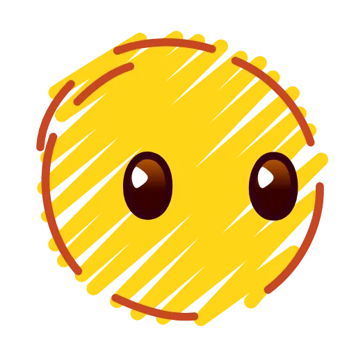 😶 Стикер «Crayons Emoji» для Telegram