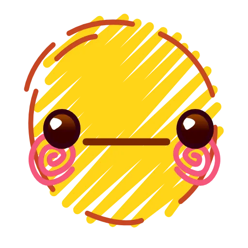 😐 Стикер «Crayons Emoji» для Telegram