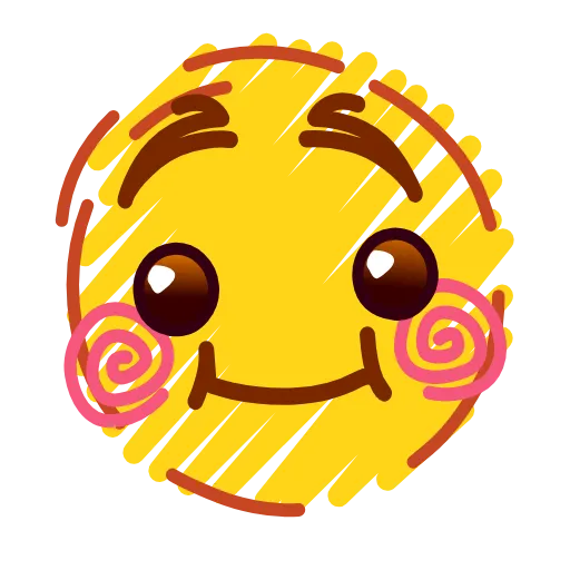 🫠 Стикер «Crayons Emoji» для Telegram