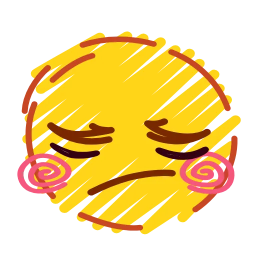 🤨 Стикер «Crayons Emoji» для Telegram