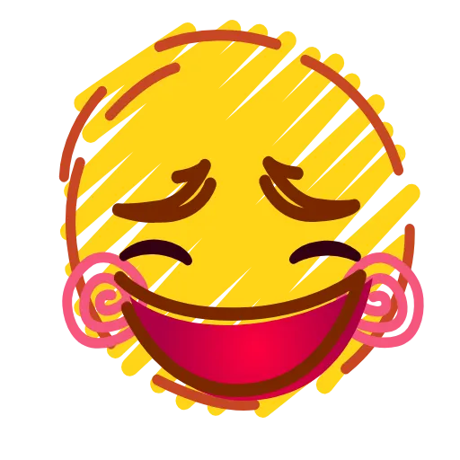 😄 Стикер «Crayons Emoji» для Telegram