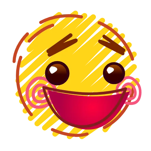 Стикерпак Crayons Emoji для Telegram