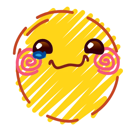🥲 Стикер «Crayons Emoji» для Telegram