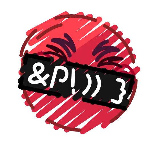 🤬 Стикер «Crayons Emoji» для Telegram
