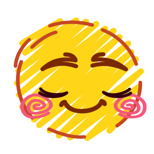 😌 Стикер «Crayons Emoji» для Telegram