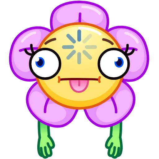 🫥 Эмодзи «Crazy Daisy» для Telegram