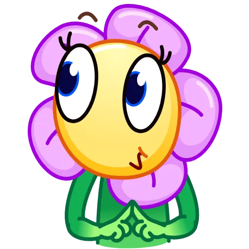 🥺 Эмодзи «Crazy Daisy» для Telegram