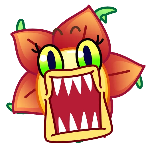 😡 Эмодзи «Crazy Daisy» для Telegram