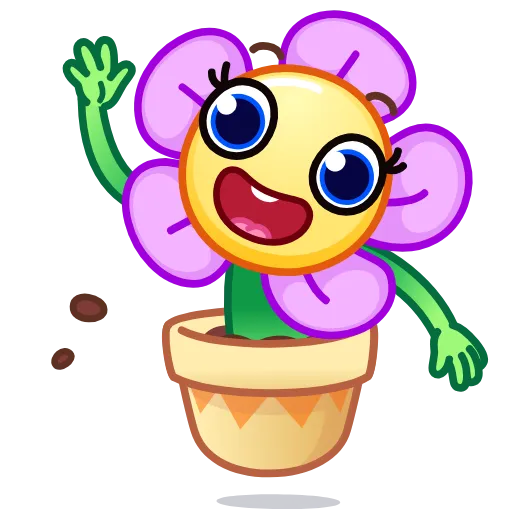 👋 Эмодзи «Crazy Daisy» для Telegram