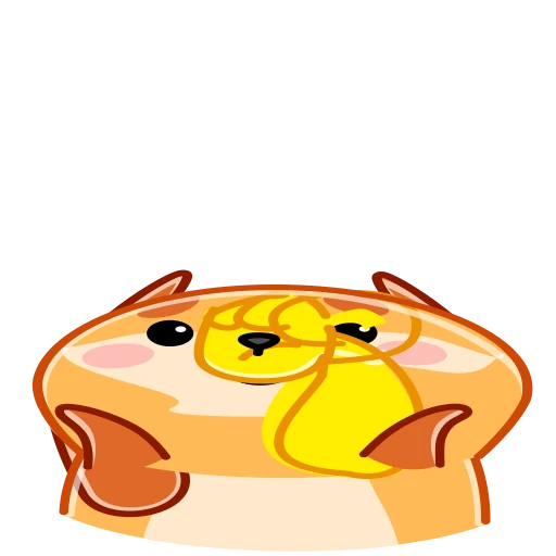 👍 Стикер «Crazy Donut» для Telegram