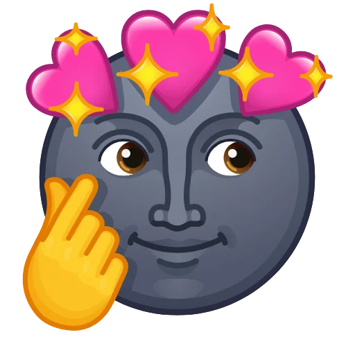 🌚 Стикер «Crazy Emoji -» для Telegram