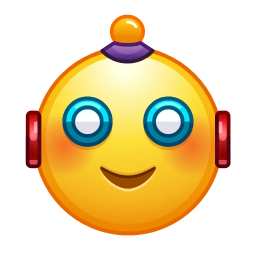 🤖 Стикер «Crazy Emoji -» для Telegram