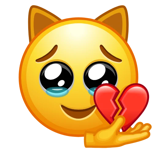 💔 Стикер «Crazy Emoji -» для Telegram