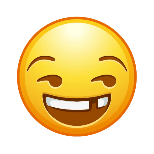 😏 Стикер «Crazy Emoji -» для Telegram
