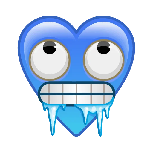 🥶 Стикер «Crazy Emoji -» для Telegram