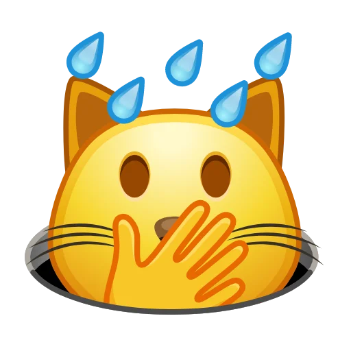 😼 Стикер «Crazy Emoji -» для Telegram