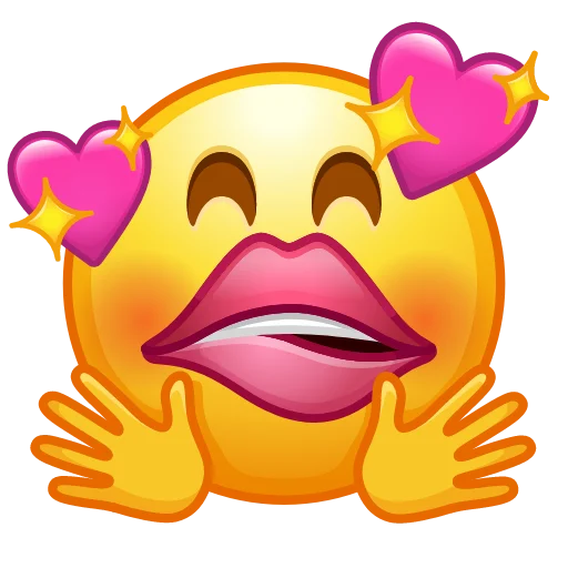 💖 Стикер «Crazy Emoji -» для Telegram