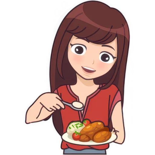 🥘 Стикер «Безумно о тебе» для Telegram