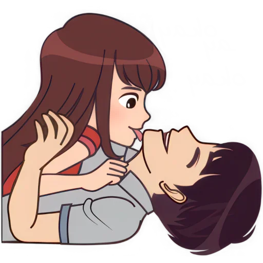 😍 Стикер «Безумно о тебе» для Telegram
