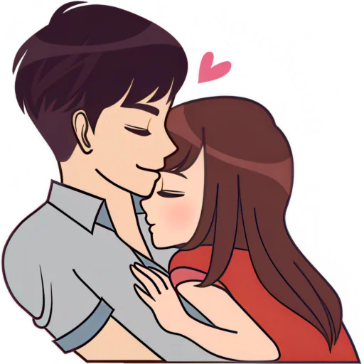😍 Стикер «Безумно о тебе» для Telegram