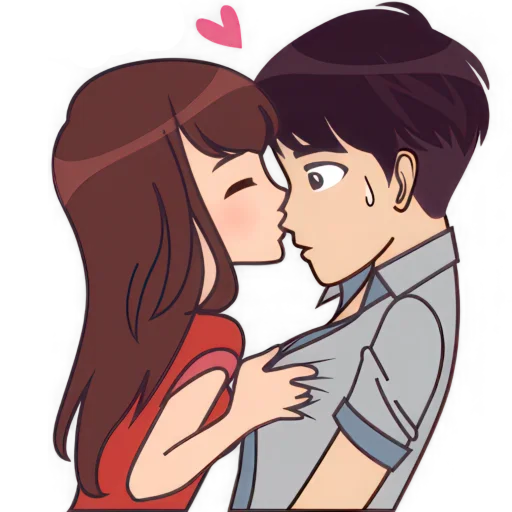 😘 Стикер «Безумно о тебе» для Telegram