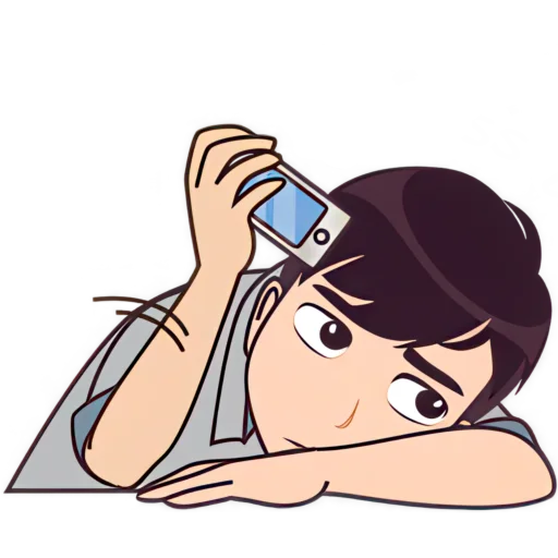 📱 Стикер «Безумно о тебе» для Telegram
