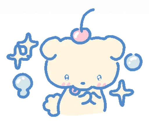 🥹 Стикер «cream puppy» для Telegram