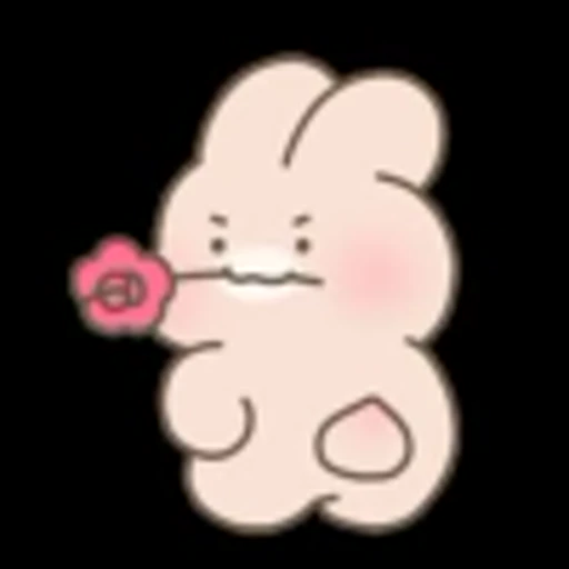 🌹 Эмодзи «Bunnies -» для Telegram
