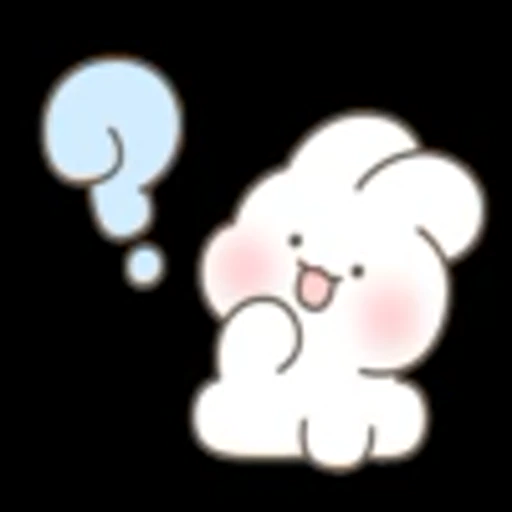 ❔ Эмодзи «Bunnies -» для Telegram
