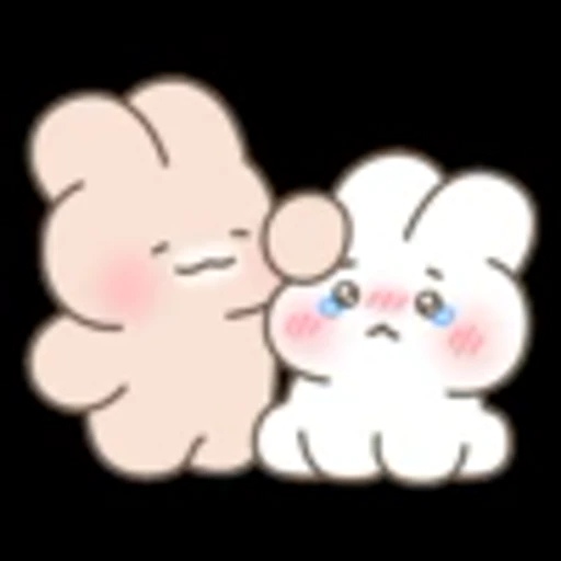 🥺 Эмодзи «Bunnies -» для Telegram